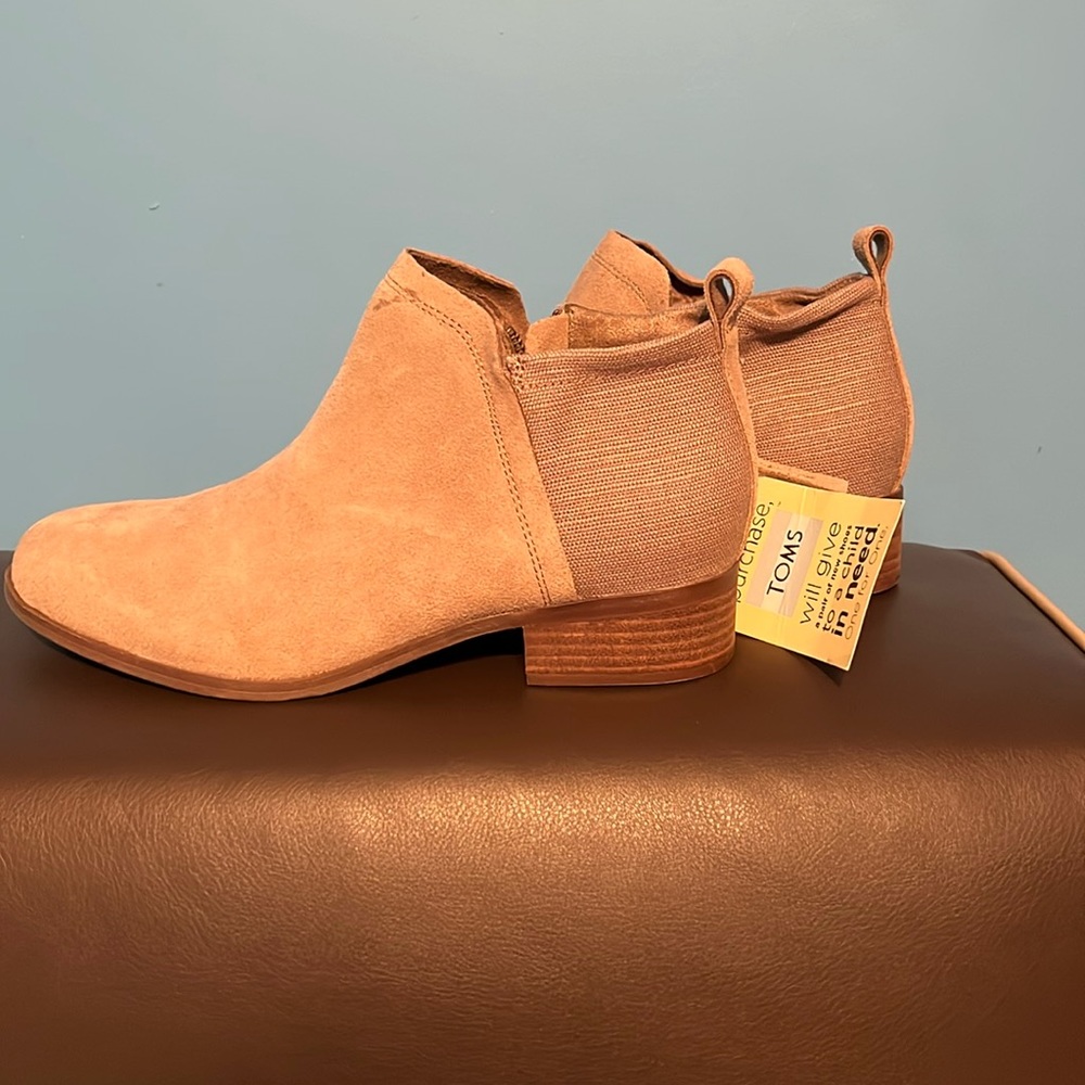 Tan boots, never worn.